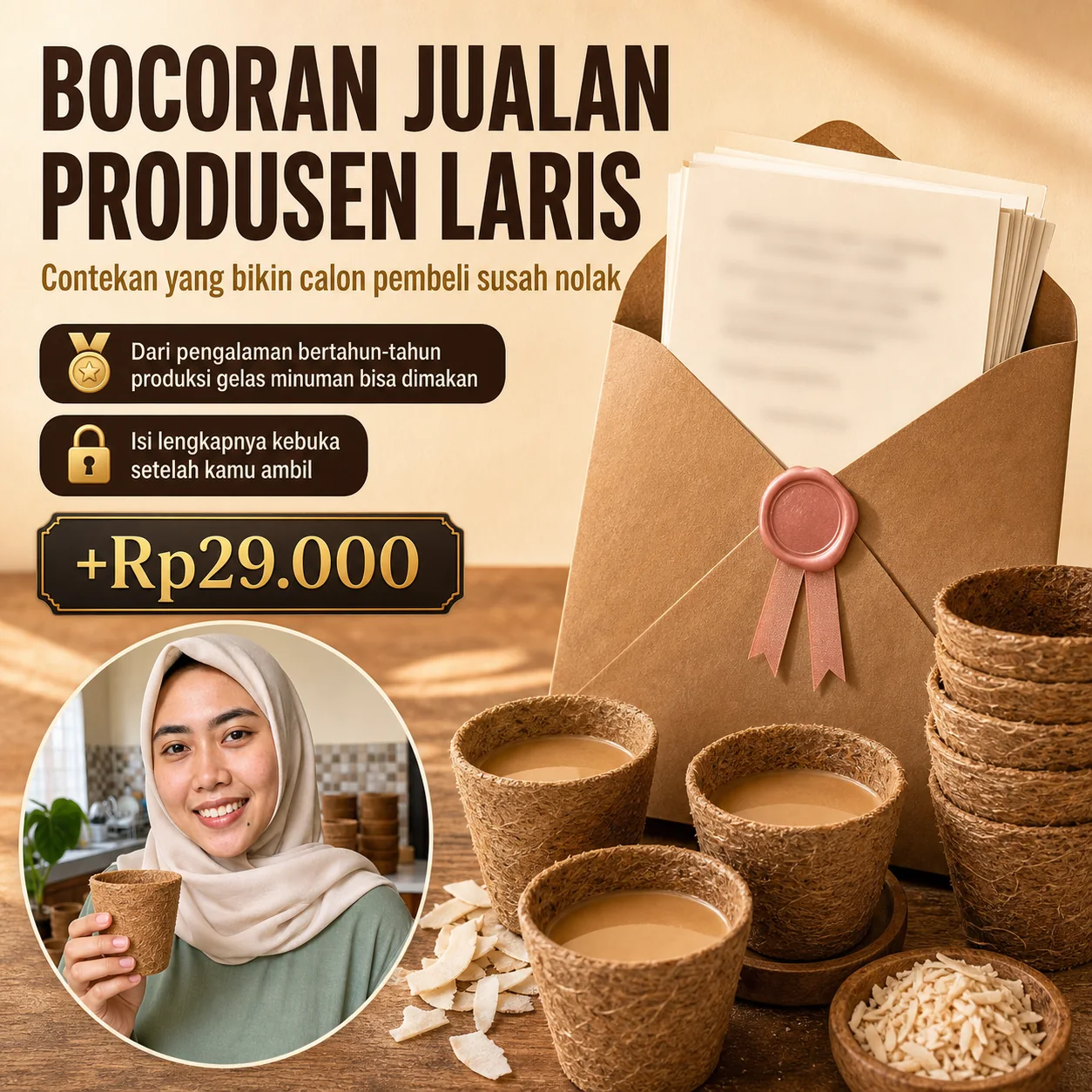 Bocoran Seller Laris - Paket Contekan Tinggal Copas